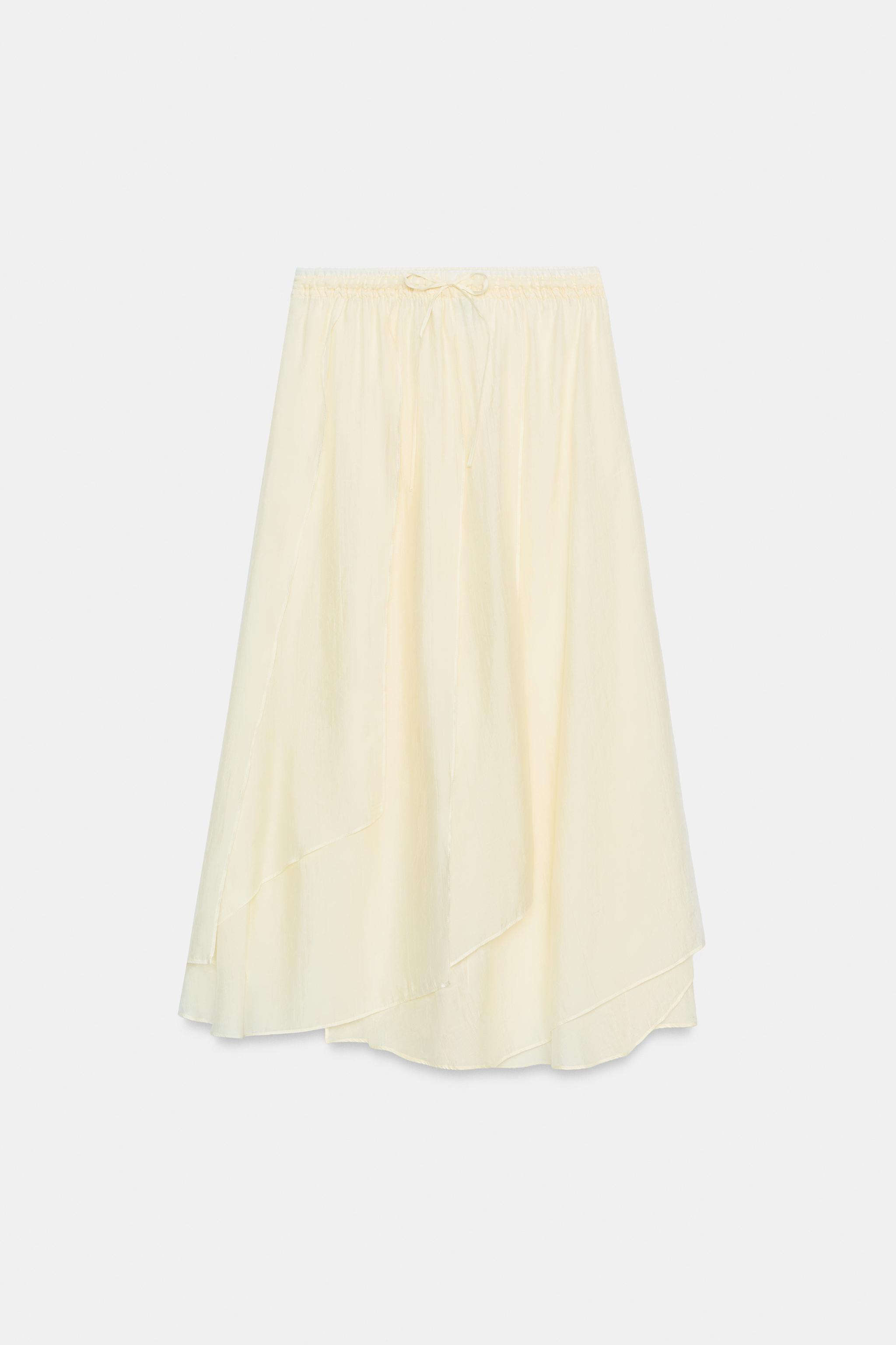 ZW COLLECTION FLOWY MIDI SKIRT